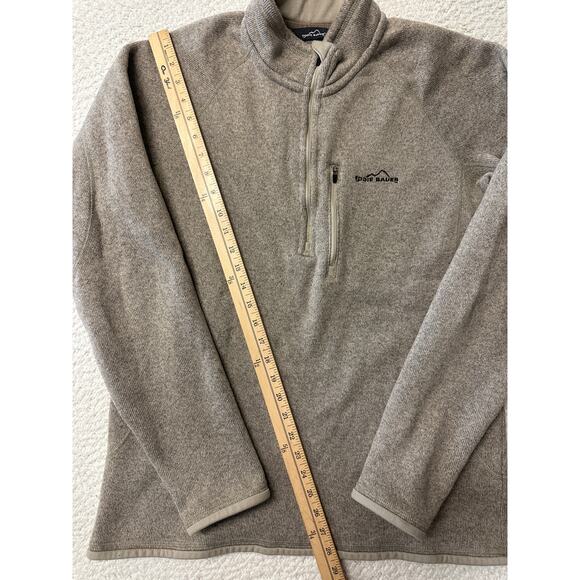 Eddie Bauer Mens 1/4 Zip Sweatshirt Pullover Large Tall - Picture 4 of 7